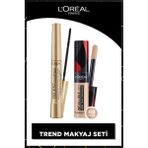 Luua L'oreal Paris Telescopic Gold Siyah Maskara Hacim Verici Büyük Boy Özellik 322 Ivory - Kahverengi