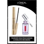 Luua L'oreal Paris Telescopic Maskara & Revitalift Filler Aydınlatıcı Göz Serumu - Siyah