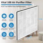 Luuminaly Vital 100 Hava Temizleyici Aksesuarları Için 2 Adet (Yurt Dışından) - Çamaşır Makinesi