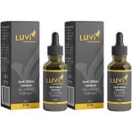 Luvi Canlandırıcı Anti Stres Saç Bakım Serumuportakalözlü(Argan&Keratın-E&Vıtamını)2lıset(50ml+50ml)