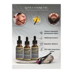 Luvi Gürleştirici, Besleyici Saç Ve Sakal Çıkartıcı 4 Lü Set ( 3 Adet 50 Ml Serum + Dermaroller)
