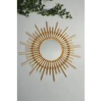 LUVIE Rattan Bambu Ayna 18'50' AHŞAP