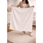 Luvis Home 3 Katlı Müslin Bebek Battaniyesi – Saf Müslin (Pure Muslin) Çok Amaçlı Örtü 120 cm x 120 cm - 120 x 120 cm