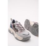 LuviShoes 65100 Buz Gri Kadın Spor Ayakkabı