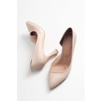 LuviShoes 653 Ten Cilt Kadın Topuklu Ayakkabı