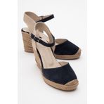 LuviShoes Sinta Kot Mavi Kadın Sandalet