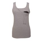 LuvmaBelly 1501-1502 Maternity Gri Lohusa Emzirme Atleti