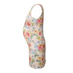 LuvmaBelly 5501 Maternity Çiçekli Lohusa Emzirme Elbise