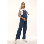 Luvmabelly Kot Hamile Salopet -Mavi MYRA6152