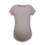 LuvmaBelly Maternity 2009-2015 Gri Hamile T-shirt