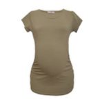 LuvmaBelly Maternity 2009-2015 Haki Hamile T-shirt