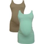 Luvmabelly Myra1003_1005 Hamile Atlet Seti - Mint