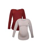 LuvmaBelly MYRA2303-2304 Hamile T-shirt Seti