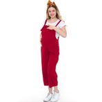 LuvmaBelly MYRA6107 Bordo Hamile Salopet