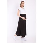 LuvmaBelly MYRA9030 Beli Ayarlanabilir Siyah Hamile Etek