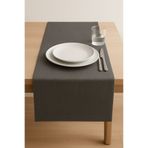 Luvora Home Nova Serisi Keten Runner - Antrasit