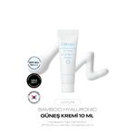 LUVUM Mini Boy Bambu Özü ve Bitkisel Hyalüronik Asit Nemlendirici Güneş Kremi Luvum Bamboo Sun 10 ml