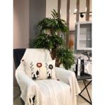 Luwino Home Koltuk Örtüsü , Tv Şalı , Throw ,yatak Örtüsü , Çok Amaçlı Örtü , Ekru Renk Berjer 150X170 cm - 150 x 170 cm