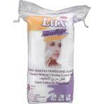 Lux 40'lı Kare Makyaj Temizleme Pamuğu %100 Pamuk Alkol İçermez Hassas Ciltler İçin