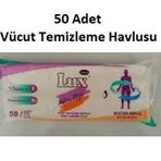 Lüx 50 Adet Vücut Temizleme Havlusu
