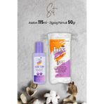Lux Aseton 115 ml ve Zigzag Pamuk 50 gr