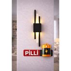 lüx aydınlatma KİRPİ SİYAH PİLLİ APLİK TEK ADET SALON APLİK