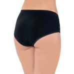 LÜX DRM 2503 Kadın Pamuklu Dantelli Likralı Bato Slip Külot