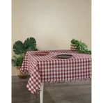 Lux Kareli Masa Ortusu I Sofra Bezi I Piknik Ortusu 140X140cm
