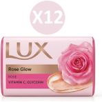 Lux Katı Sabun Rose Glow 100GR 12 Adet