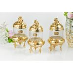 Lux Kavanoz Set - Gold - 999 ml - 1