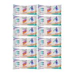Lux Lüx Hasta Vücut Temizleme Islak Mendil Havlu 50 Yaprak Xl (12 Li Set)