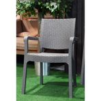 LÜX Rattan SANDALYE KAHVERENGİ