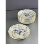 Lüx Seri Porselen 6 Lı 18 Cm Yemek Tabağı