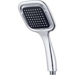 Lüx Siyah Kare Kireç Kırıcı Duş Banyo Başlığı - Montajsız