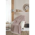 Lux Touch Vera Kiremit Tekli Koltuk Berjer Örtüsü Şalı 150 x 200 cm Tv Battaniyesi Throw Pamuklu