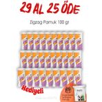 Lux Zigzag Pamuk 100GR 60 Adet Rosie Bebek Temizleme Mendili Kişisel Hijyen İçin