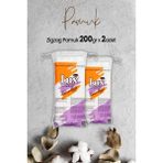 Lux Zigzag Pamuk 200 gr x 2 Adet Hidrofil Pamuk Kişisel Hijyen ve Makyaj Temizliği İçin