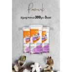 Lux Zigzag Pamuk 200 gr x 3 Adet, Yumuşak ve Hijyenik Makyaj Temizleme İçin İdeal