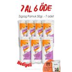 Lux Zigzag Pamuk 50Gr. 7 Al 6 Öde Ve Rosıe