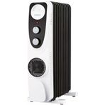 Lux11-Fp-Bw 11 Dilim 2700 Watt Turbo Fanlı Yağlı Radyatör (Siyah/Beyaz)