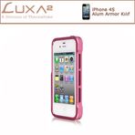 Luxa2 LHA0074-C iPhone Alum Armor Aluminyum Pembe Kılıf