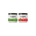 Luxara Home 2’Li El Yapımı Kokulu Mum Seti – Garden & Nar Çiçeği – Dekoratif Cam Kavanoz