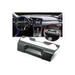 LUXE AKSESUAR Honda Civic FC5 ( 2016 - 2022 ) Merkezi Kontrol Klima Paneli Çerçevesi Karbon Fiber Kaplama Tek Parça