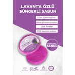 Luxe Glow LAVANTA ÖZLÜ SÜNGERLİ SABUN 150 gr