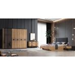 Luxe Home Dora Yatak Odası Takımı - Ceviz