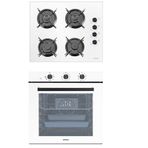 Luxell 0C88 - A6 SF3 Beyaz 3'lü Ankastre Setler