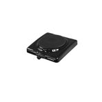 Luxell 8694740471156 LX-7115 Tekli Pleyt Termostatlı Elektrikli Ocak, 1500W, Emaye Yüzey Siyah