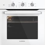 Luxell A6SF2 MT Beyaz Kristal Ankastre Fırın