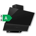 Luxell DA-835 A Sınıfı 3 Kademeli Mekanik Duvar Tipi Cam Davlumbaz Siyah