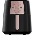 Luxell FC5638 Fast Fryer 7.5 lt Fastcook Colour Series XL Black Rose Airfryer